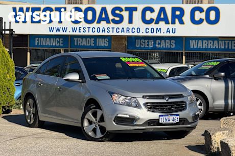 Silver 2016 Holden Cruze Sedan Z-Series