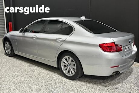 Silver 2012 BMW 520I Sedan
