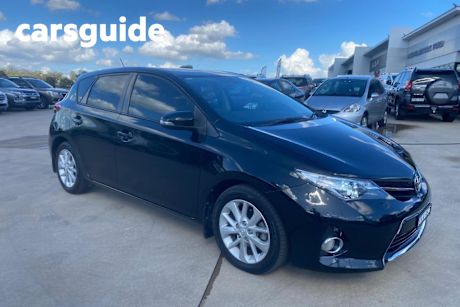 Black 2013 Toyota Corolla Hatchback Ascent Sport