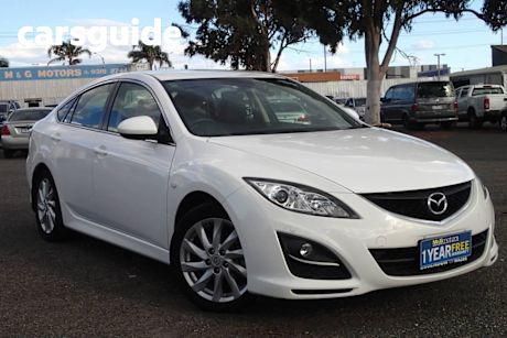 White 2012 Mazda 6 Hatchback Touring