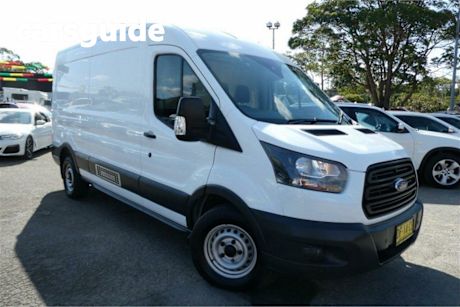 White 2017 Ford Transit Commercial 350L (LWB) RWD Mid Roof