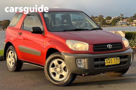 Red 2001 Toyota RAV4 Wagon Edge (4X4)
