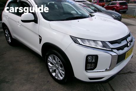 White 2019 Mitsubishi ASX Wagon ES (2WD)