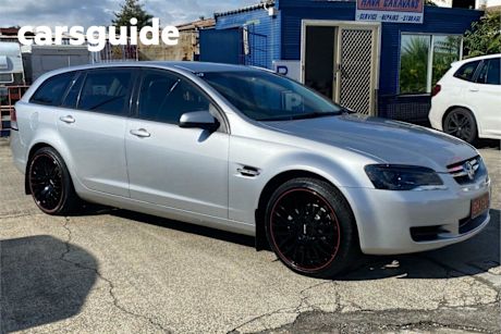 Silver 2008 Holden Commodore Sportswagon Omega