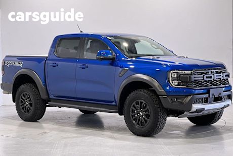 Blue 2024 Ford Ranger Double Cab Pick Up Raptor 3.0 (4X4)