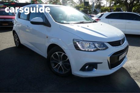 White 2017 Holden Barina Hatchback LS