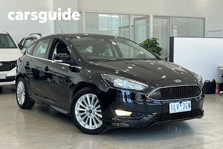 Black 2018 Ford Focus Hatchback Sport