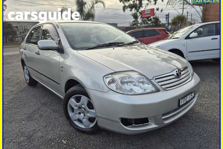 Silver 2006 Toyota Corolla Sedan Ascent