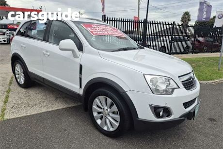 White 2014 Holden Captiva Wagon 5 LT (fwd)