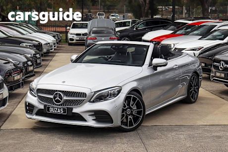 Silver 2020 Mercedes-Benz C300 Cabriolet