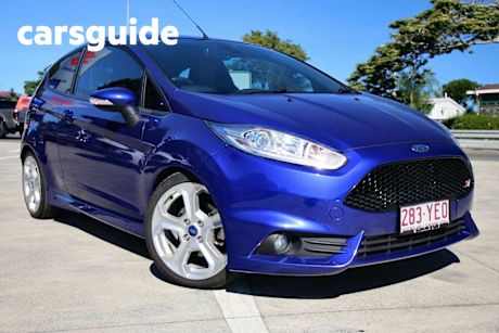 Blue 2014 Ford Fiesta Hatch ST