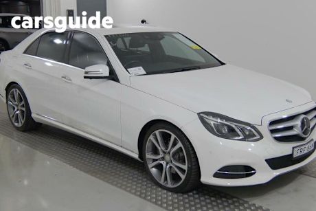 White 2014 Mercedes-Benz E250 Sedan