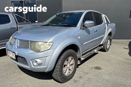 Silver 2012 Mitsubishi Triton Double Cab Utility GLX-R