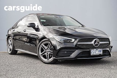 Black 2022 Mercedes-Benz CLA200 Coupe
