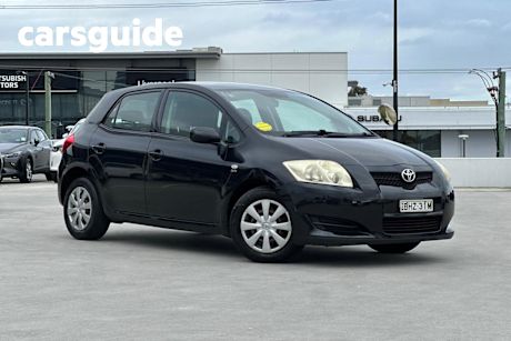 Black 2008 Toyota Corolla Hatchback Ascent
