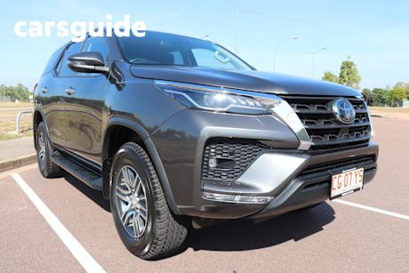Grey 2023 Toyota Fortuner Wagon GXL Premium Interior