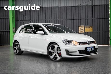 White 2015 Volkswagen Golf Hatchback GTI