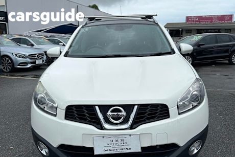 White 2012 Nissan Dualis Wagon +2 TI (4X4)
