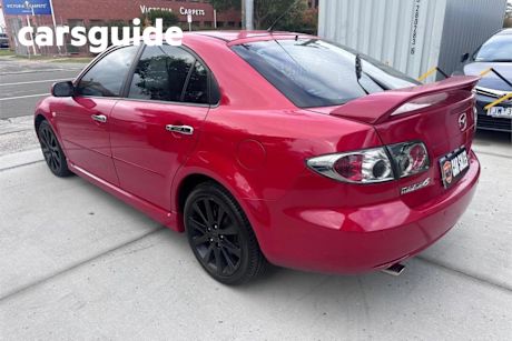 Red 2007 Mazda 6 Hatchback Classic Sports