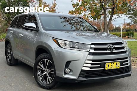 Silver 2019 Toyota Kluger Wagon GX (4X2)