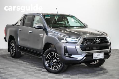 Grey 2020 Toyota Hilux Double Cab Pick Up SR5 (4X4)