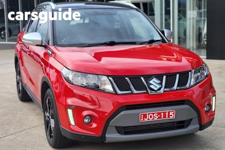 Red 2016 Suzuki Vitara Wagon S Turbo (fwd)