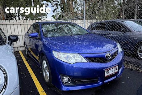 Blue 2013 Toyota Camry Sedan Atara S