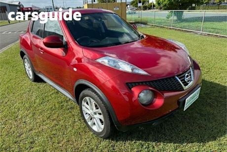 Red 2014 Nissan Juke Wagon ST (fwd)