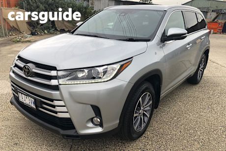 Silver 2019 Toyota Kluger Wagon GXL (4X2)