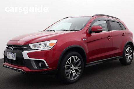 Red 2017 Mitsubishi ASX Wagon LS (2WD)