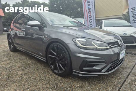 Grey 2018 Volkswagen Golf Hatchback R