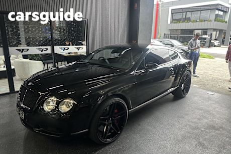 Black 2004 Bentley Continental Coupe GT