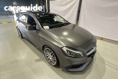 Grey 2018 Mercedes-Benz A45 Hatchback 4Matic