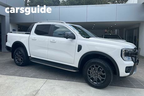 White 2024 Ford Ranger Double Cab Pick Up Wildtrak 2.0 (4X4)