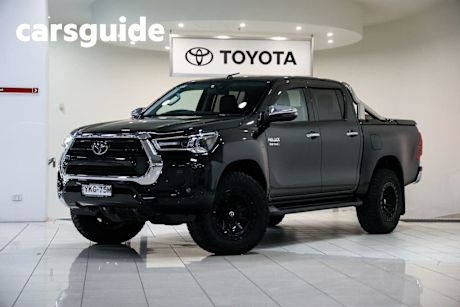 Black 2020 Toyota Hilux Double Cab Pick Up SR5 (4X4)