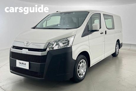 White 2020 Toyota Hiace Commercial LWB