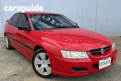 Red 2005 Holden Commodore Sedan Executive