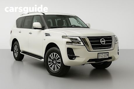 White 2022 Nissan Patrol Wagon TI (4X4)