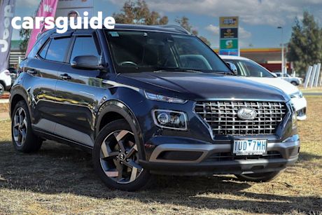 Blue 2021 Hyundai Venue Wagon Elite ((sunroof)