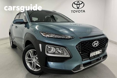 Blue 2018 Hyundai Kona Wagon Active