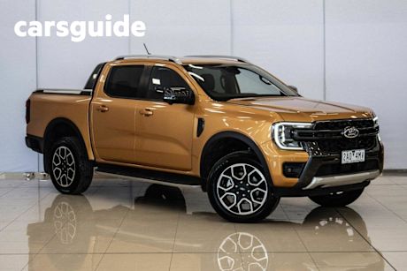 Yellow 2024 Ford Ranger Double Cab Pick Up Wildtrak 2.0 (4X4)