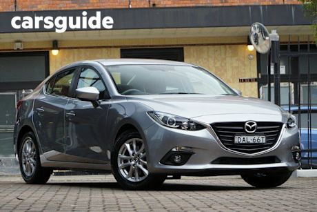 Silver 2015 Mazda 3 Sedan Maxx