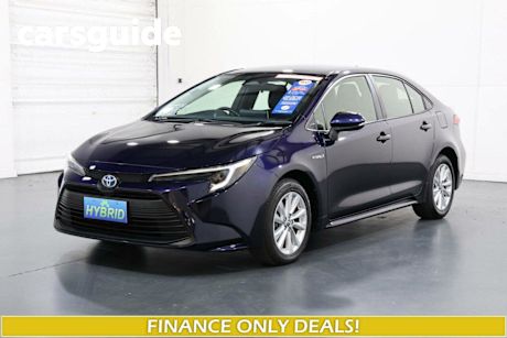 Blue 2023 Toyota Corolla Sedan Ascent Sport + Conv PK Hybrid