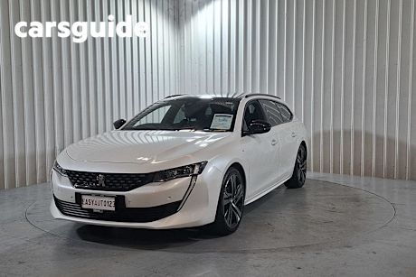White 2022 Peugeot 508 Wagon GT Sportwagon