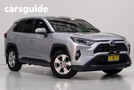 Silver 2020 Toyota RAV4 Wagon GX 2WD Hybrid