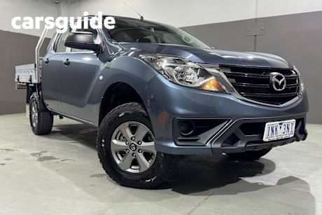 Blue 2018 Mazda BT-50 Dual Cab Utility XT (4X4)