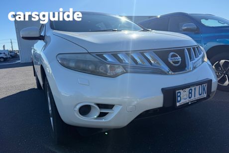 White 2010 Nissan Murano Wagon ST