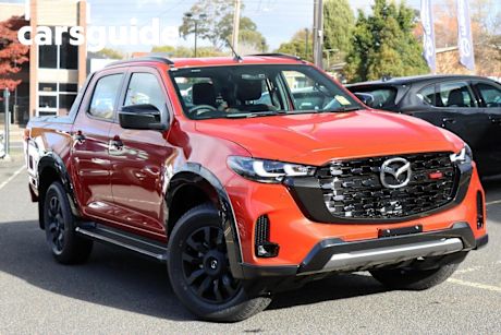 Red 2025 Mazda BT-50 Dual Cab Pick-up SP (4X4)