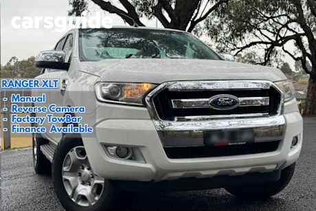 White 2016 Ford Ranger Dual Cab Utility XLT 3.2 (4X4)