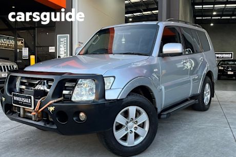 Silver 2008 Mitsubishi Pajero Wagon GLX LWB (4X4)
